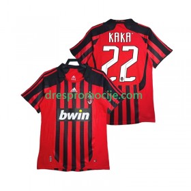 A.C. Milan KAKA 22 2007 2008 Dres Retro Domaći Kratkih Rukava